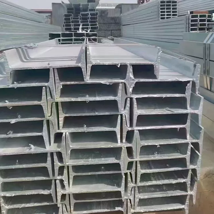 Poutre en H soudée en acier au carbone